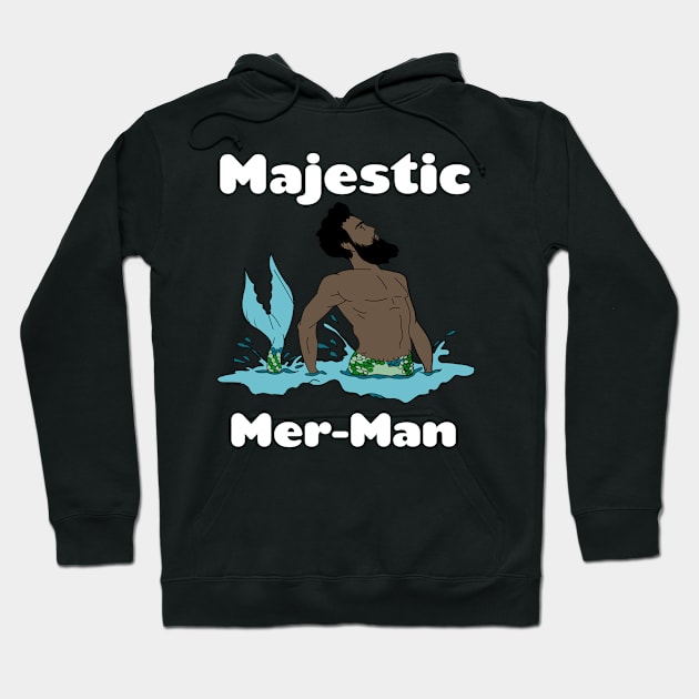 Majestic Merman Hoodie by Lin Watchorn 